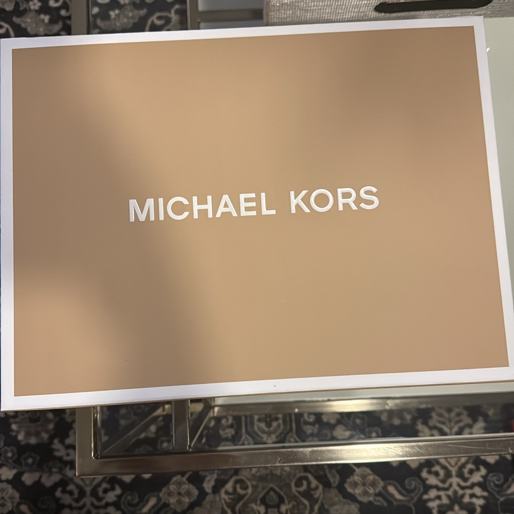 Michael Kors Burgundy Satchel with Gold Accents - Picture 9 of 9